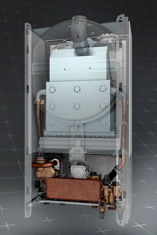 Газовый котел Baxin E18 Газовый котел Baxin E18